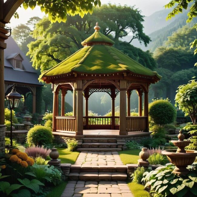 Altana jako letnia kuchnia zabudowa ścian z myślą o grillowaniu