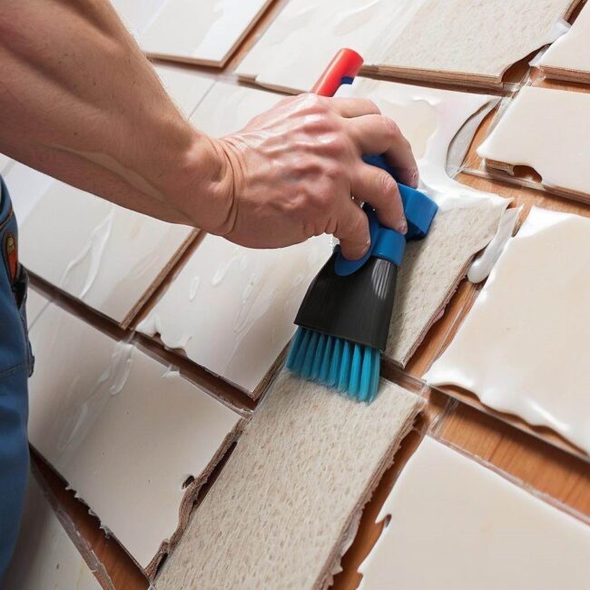 Bezpieczne usuwanie kleju z paneli winylowych