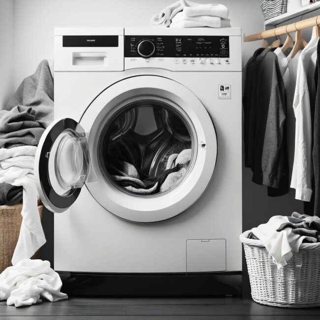 Czy biała bielizna i czarne ubrania mogą być prane razem