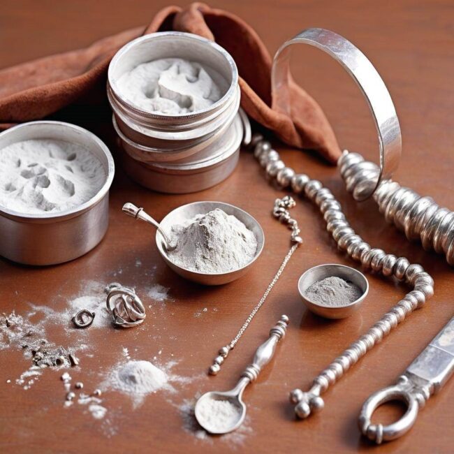 Czy proszek do pieczenia uszkodzi srebro