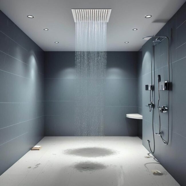 Deszczownica z termostatem do sufitu podwieszanego