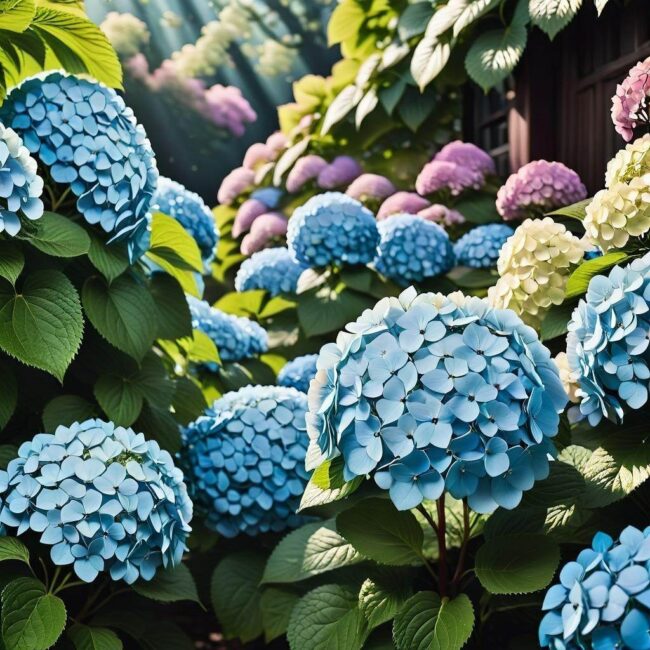 Ekologiczne odżywki dla hortensji