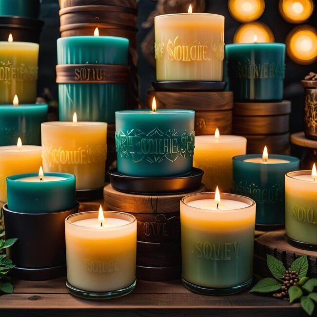 Formy do odlewania ekologicznych świec