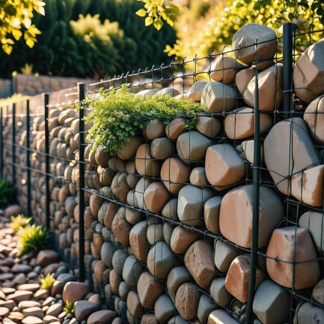 Gabiony jako alternatywa dla tradycyjnych ogrodzeń