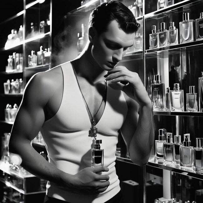 Gdzie na ciele unikać psikania perfum męskich