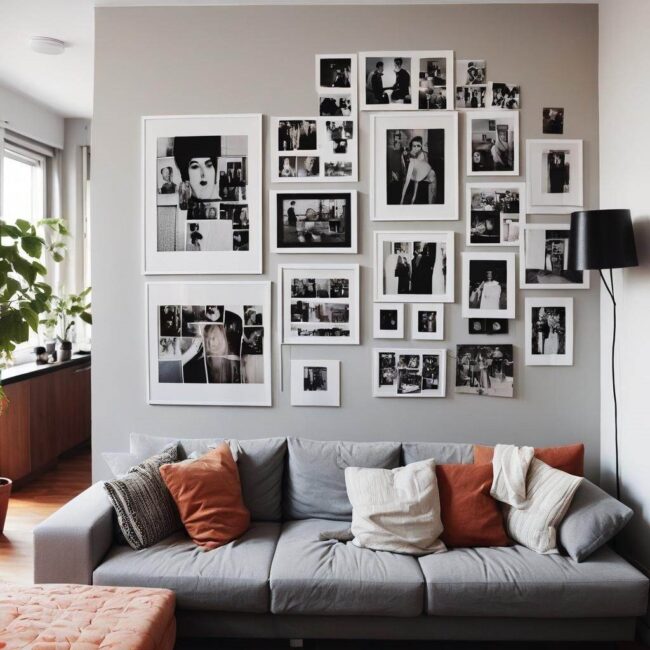 Jak wyeksponować zdjęcia rodzinne na ścianie
