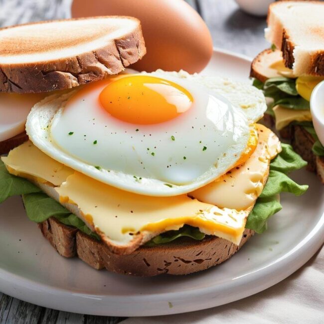 Kaloryczność popularnej kanapki z jajkiem
