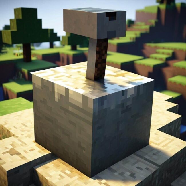 Kowadło vs stół do pracy w minecraft