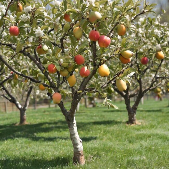 Nawożenie drzew owocowych nawozami azotowymi