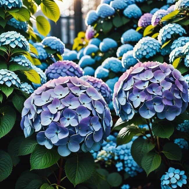 Ochrona hortensji przed mrozem