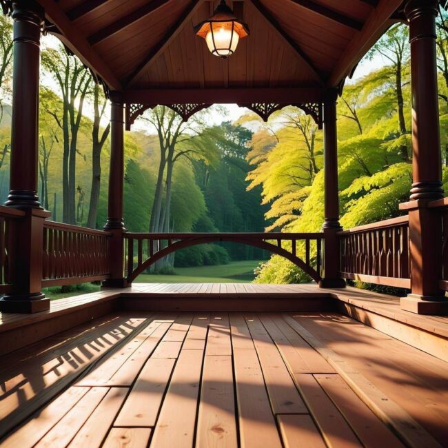 Odporność na warunki atmosferyczne podłoga do altany