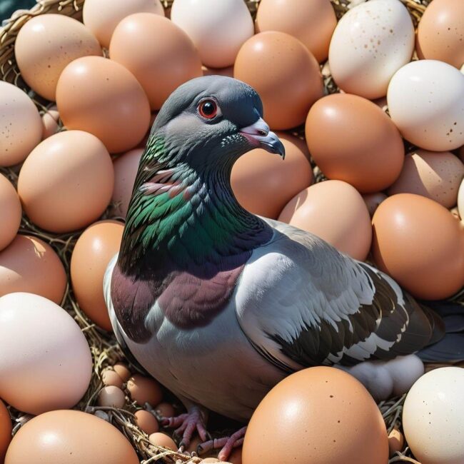 Okres inkubacji u gołębia