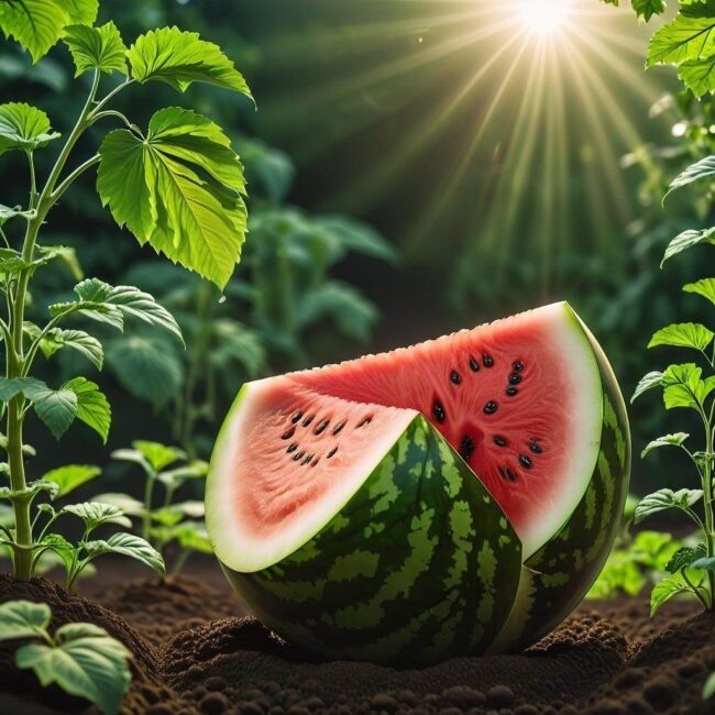 Proces uprawy arbuza z nasion