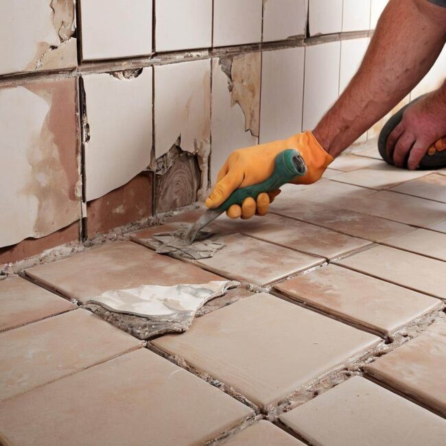 Sklepne środki na usuwanie kleju spod płytek