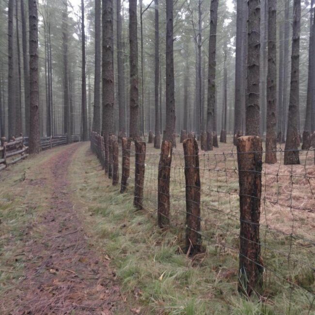 Słupki do ogrodzenia lasu porady dotyczące ustawienia