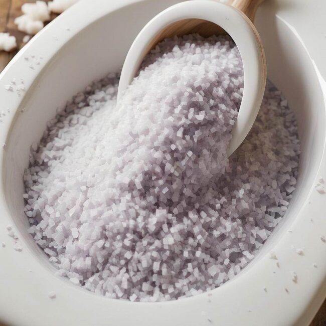 Sól z dodatkami do aromatycznych kąpieli