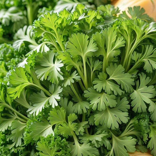 Sposoby na utrzymanie zielonych liści pietruszki