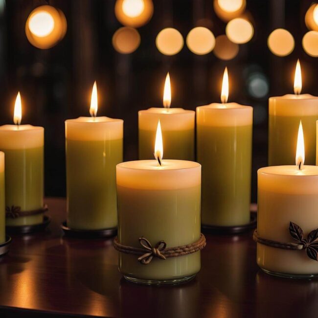 Świece długie do relaksu