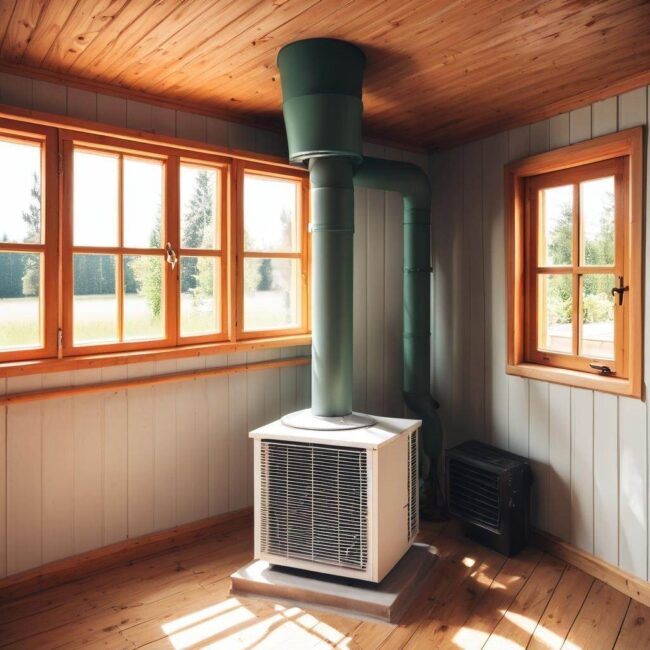 Wentylacyjne rozwiązania dla niewielkich letniskowych przestrzeni