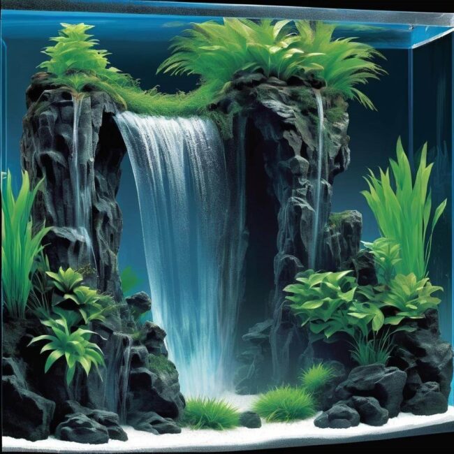 Wodospad akwarium DIY