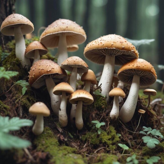 Wymagania świetlne pieczarek