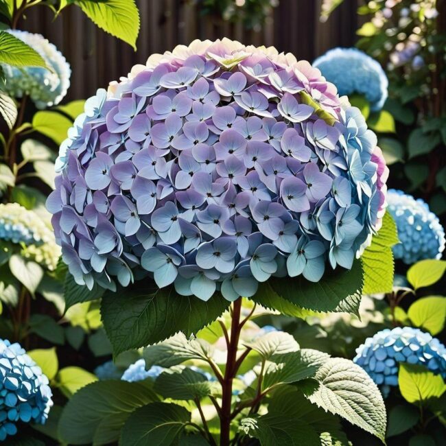 Zapobieganie chorobom hortensji bukietowej