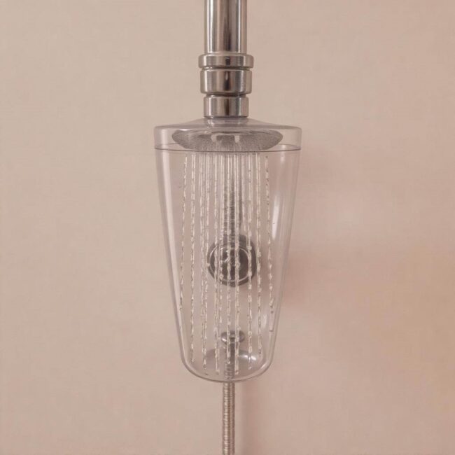 Uchwyt prysznicowy na kafelkach bez wiercenia